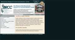 Desktop Screenshot of brcc.wmich.edu