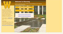 Desktop Screenshot of elearning.wmich.edu